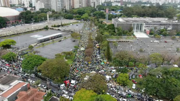 Manifestação 2 de novembro Jair Bolsonaro a Democracia