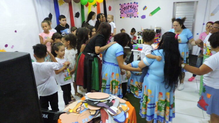 Fotos do Congresso do Ministério Infantil na Comunidade visão em Cristo